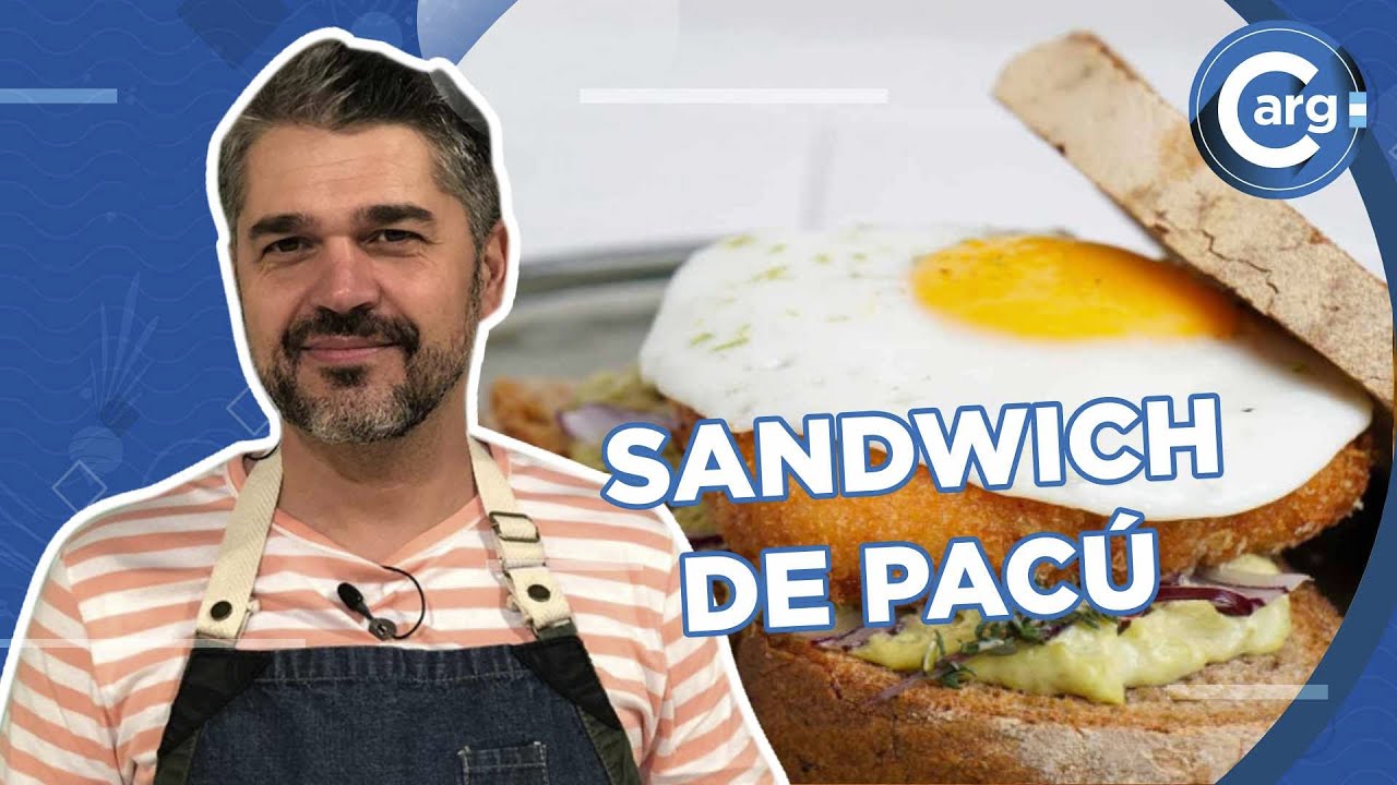 CÓMO SE HACE UN SANDWICH DE PACÚ