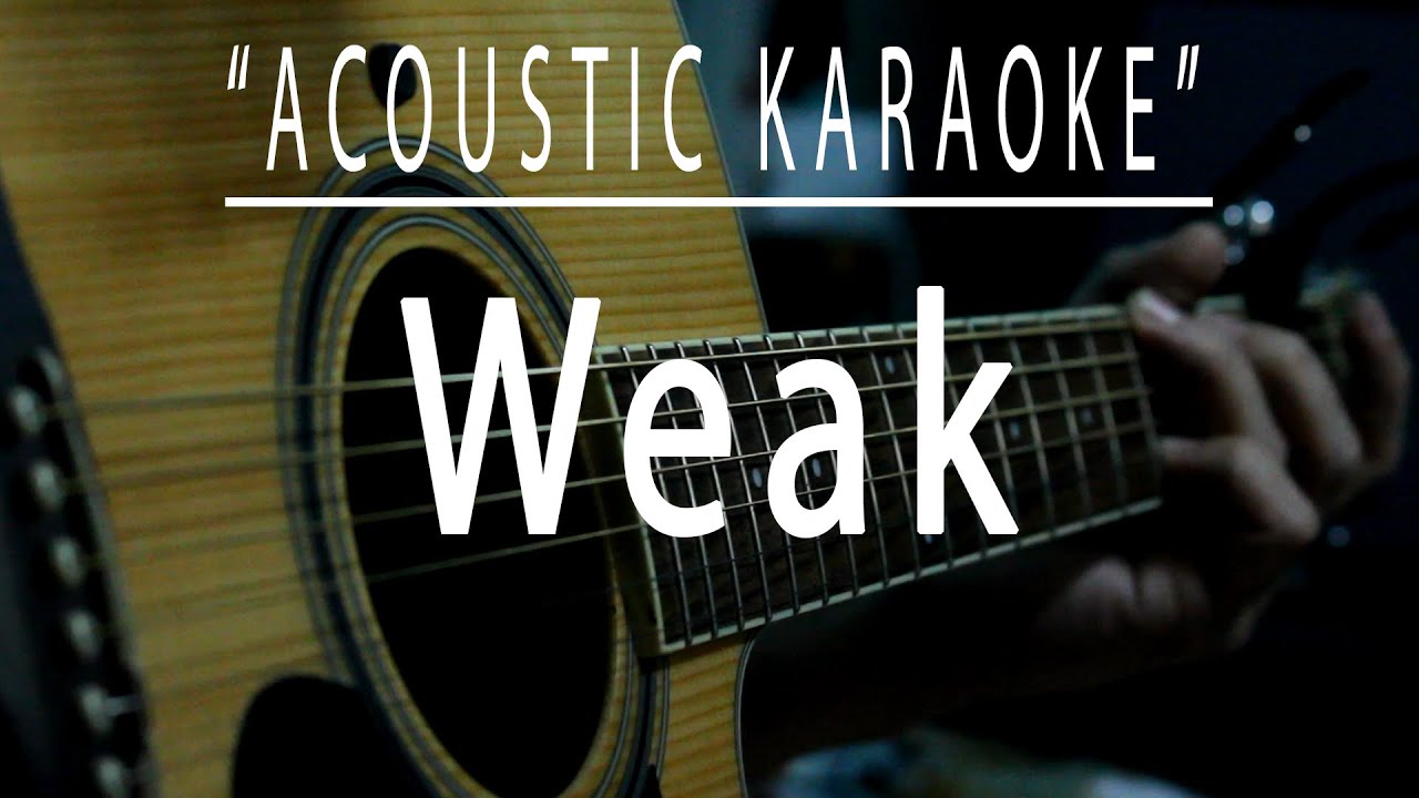 Weak - SWV (Acoustic karaoke)