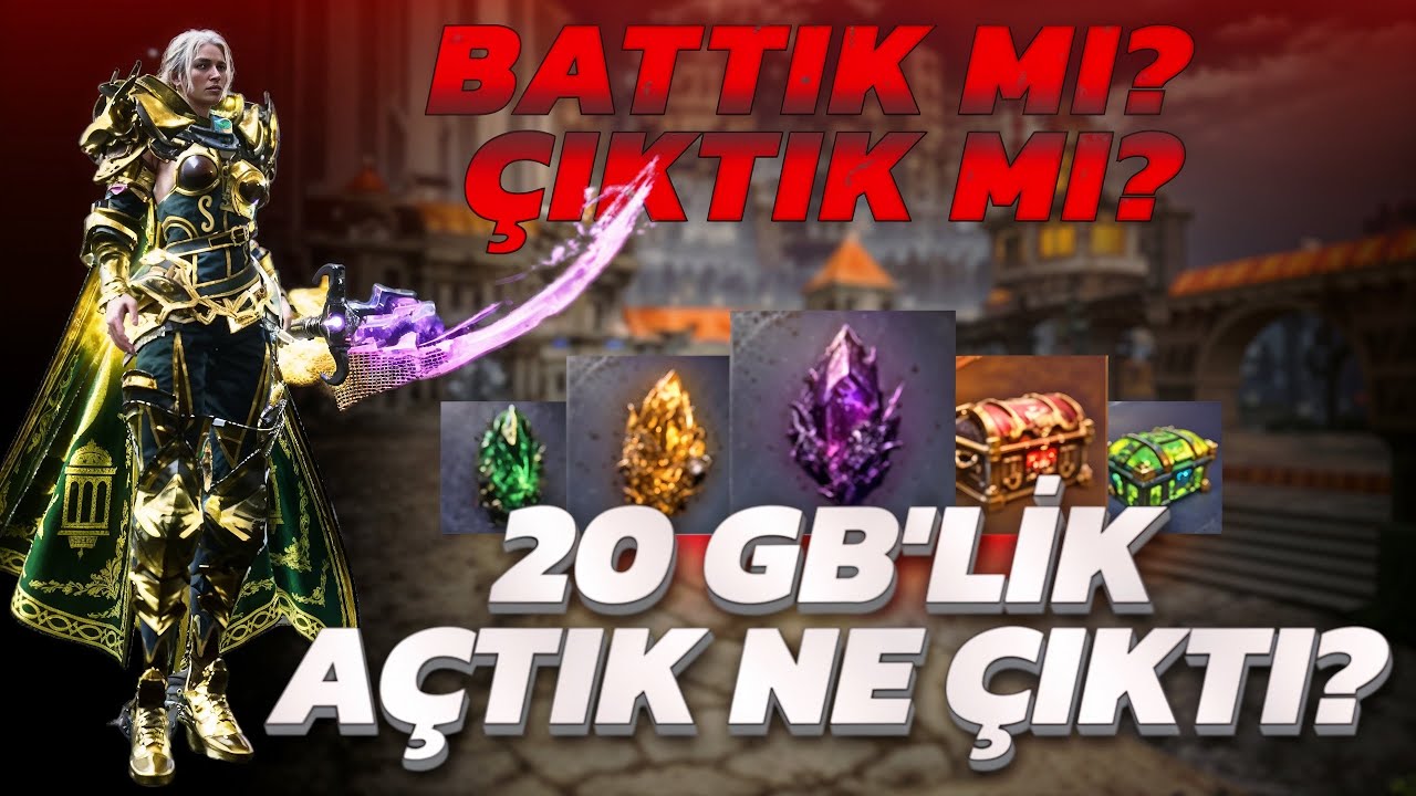20 GB HARCADIK KUTU VE CRYSTAL AÇILIMINDAN NE KAZANDIK? / RİSE ONLİNE