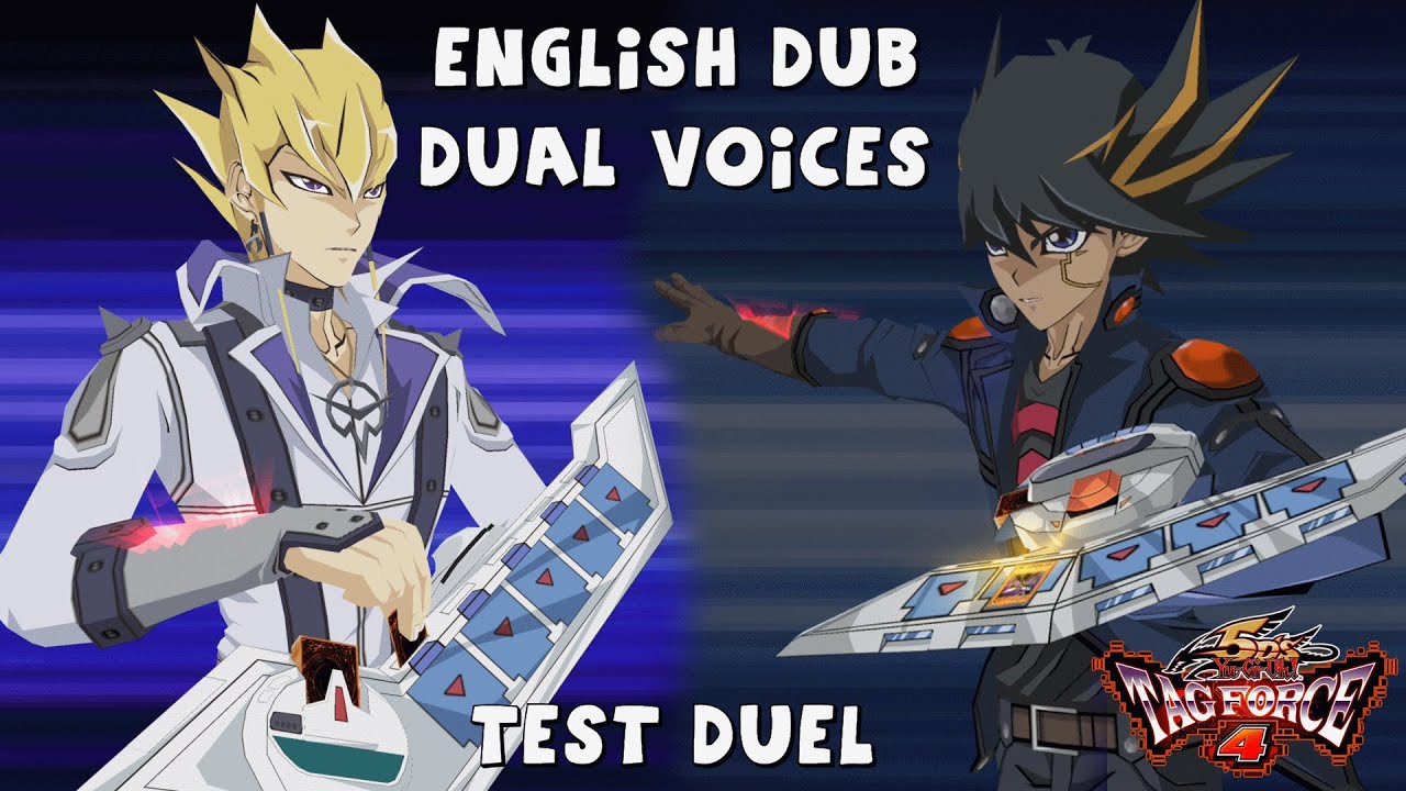 Tag Force 4 English Dub Test Duel