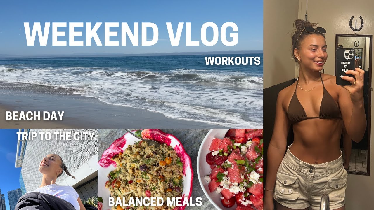 BALANCE ON THE WEEKEND: workouts, day trips + eating on the go