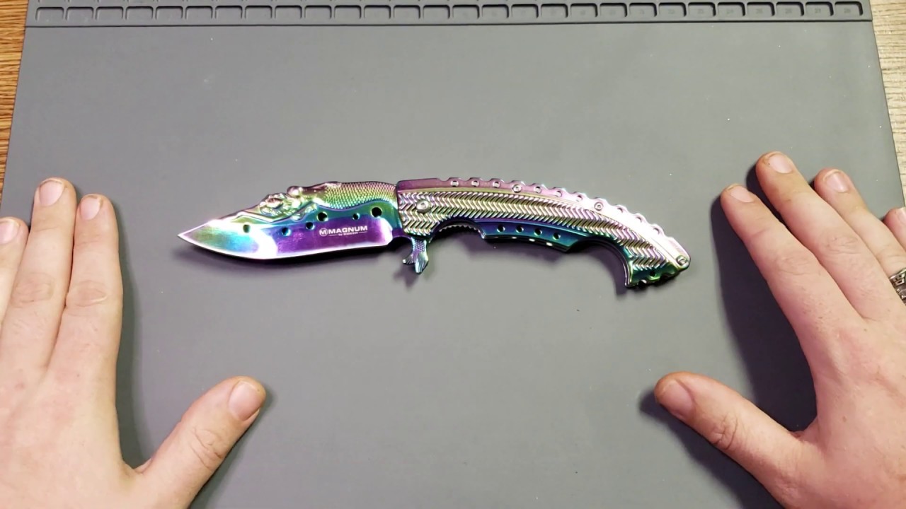 Boker Magnum Rainbow Mermaid Review!