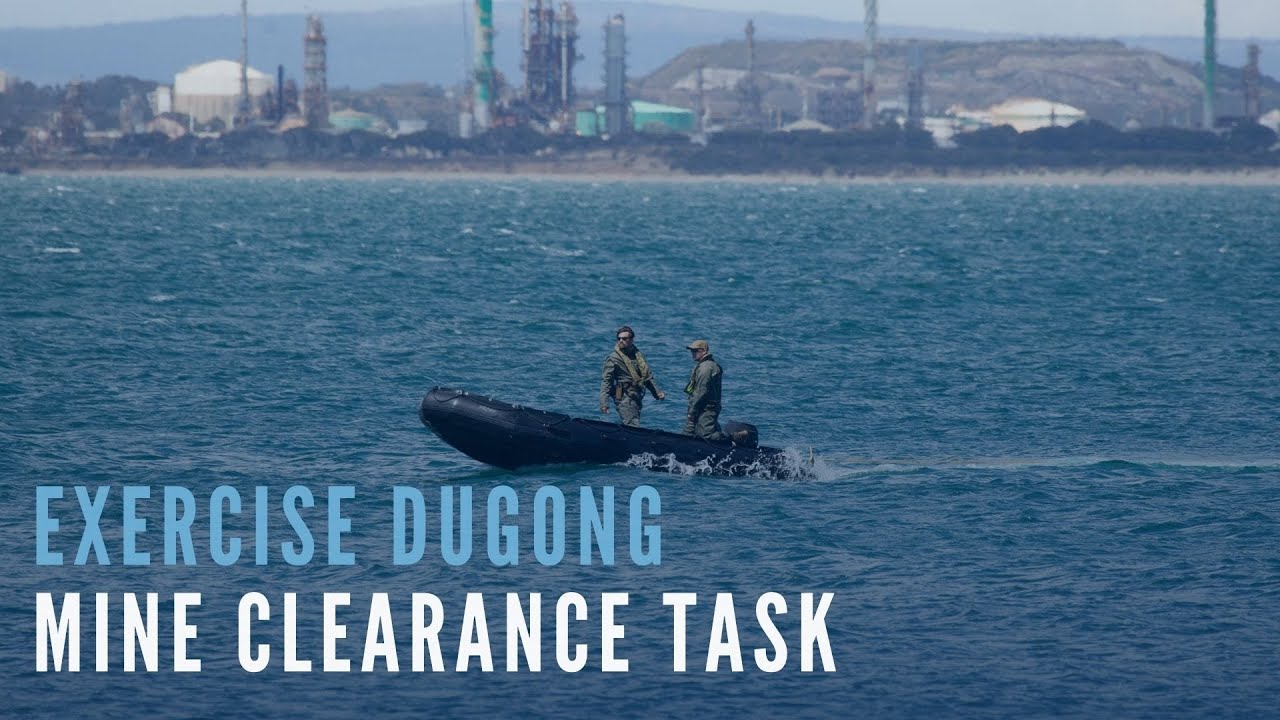Australian and US train together on offensive mine tactics - Exercise Dugong