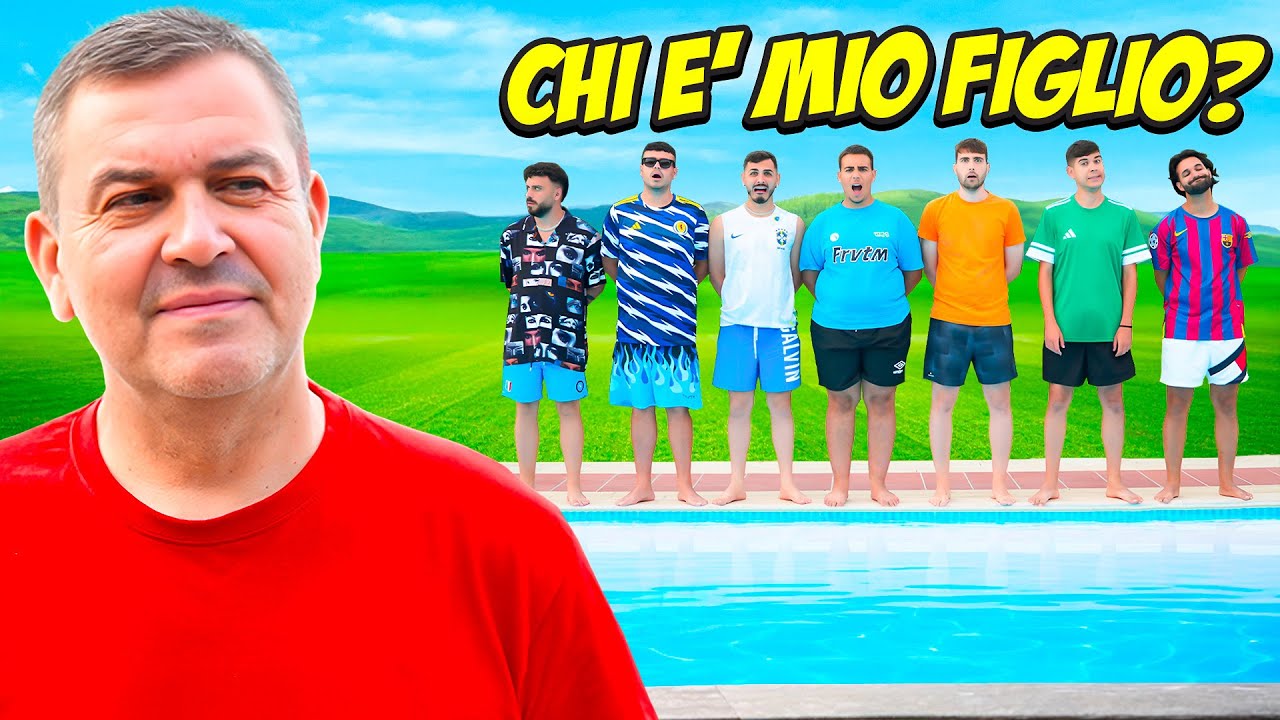 🤔 PAPÀ INDOVINA CHI È TUO FIGLIO in VILLA!! 🏡