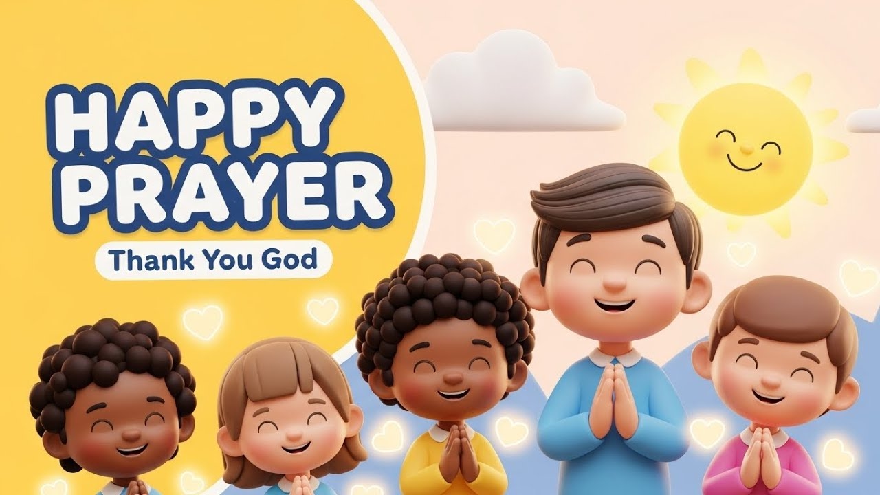 My Happy Prayer Song 🙏 | Kids Worship Song | Christian Nursery Rhyme