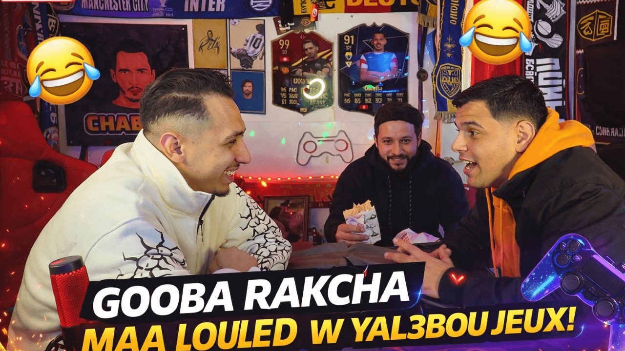 Gooba Rackha maa Louled w Yal3bou jeux barcha dha7k 🤣​🤣​ Subscribe chabeb