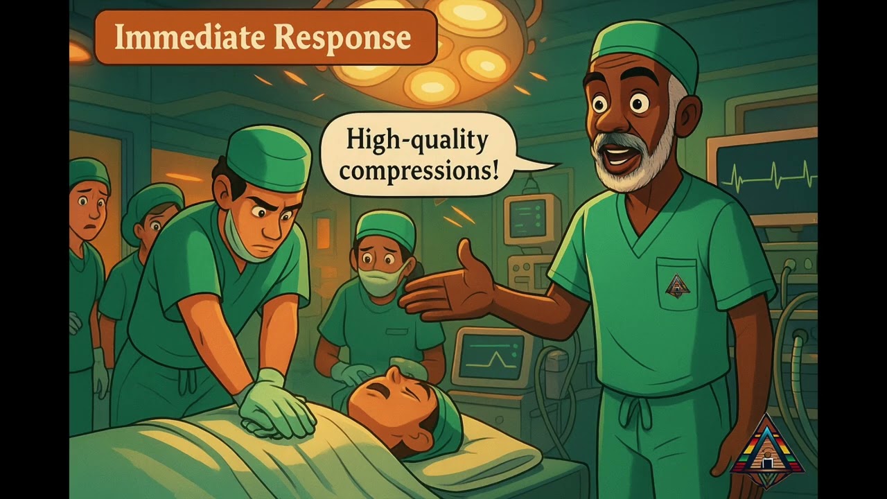 How to Manage Asystole in the Operating Room: Full Step-by-Step Sudanese Guide