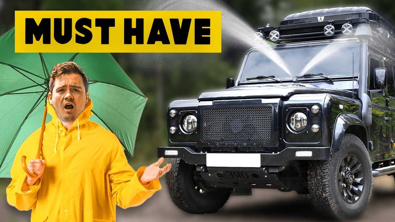 FITTING AN OPTIMILL WASHER JET TO MY LAND ROVER DEFENDER!