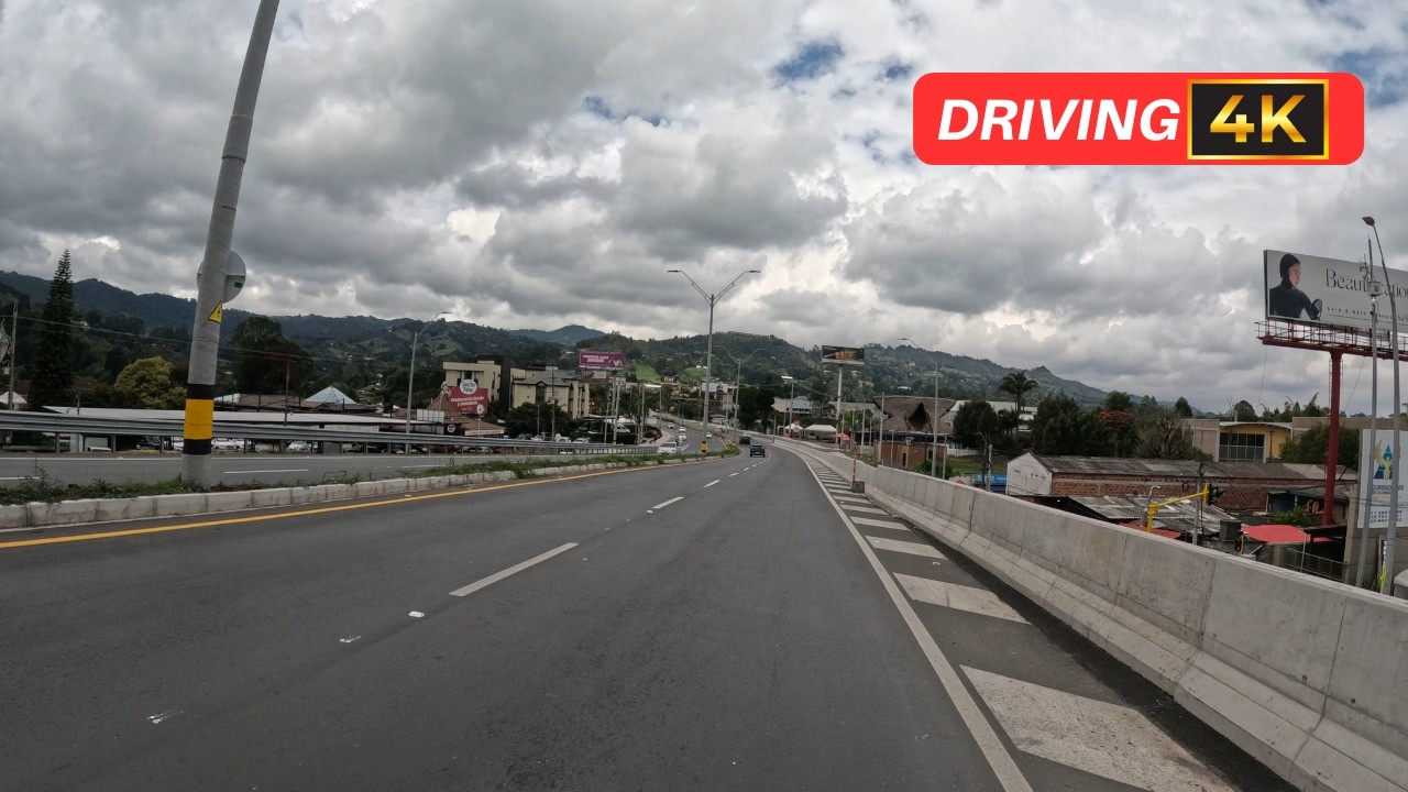 Aeropuerto José María Córdova → Santa Elena → Medellín 🇨🇴 Descenso Escénico en Carretera Sin Destino