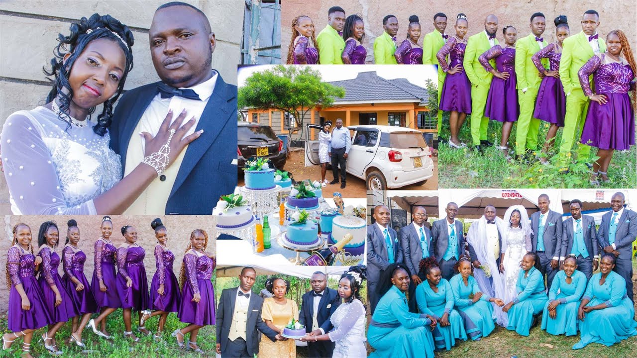 Stepheh & Jackline Wedding Ceremony At A B C Kauti Masinga Machakos On 17th May 2025