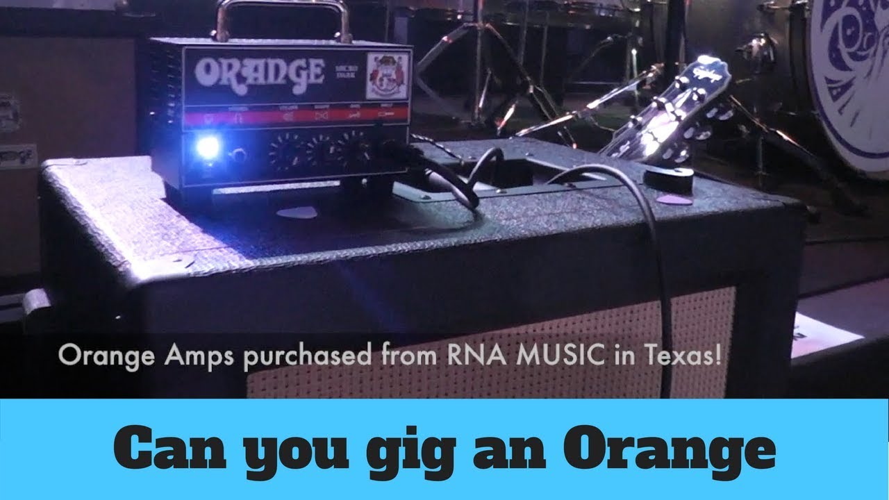 Can you Gig an Orange Micro Terror?