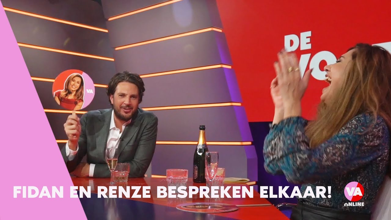 Wie is het hardst toe aan vakantie? Wie flirt het meest aan tafel? En wat heeft Renze voor nieuws?