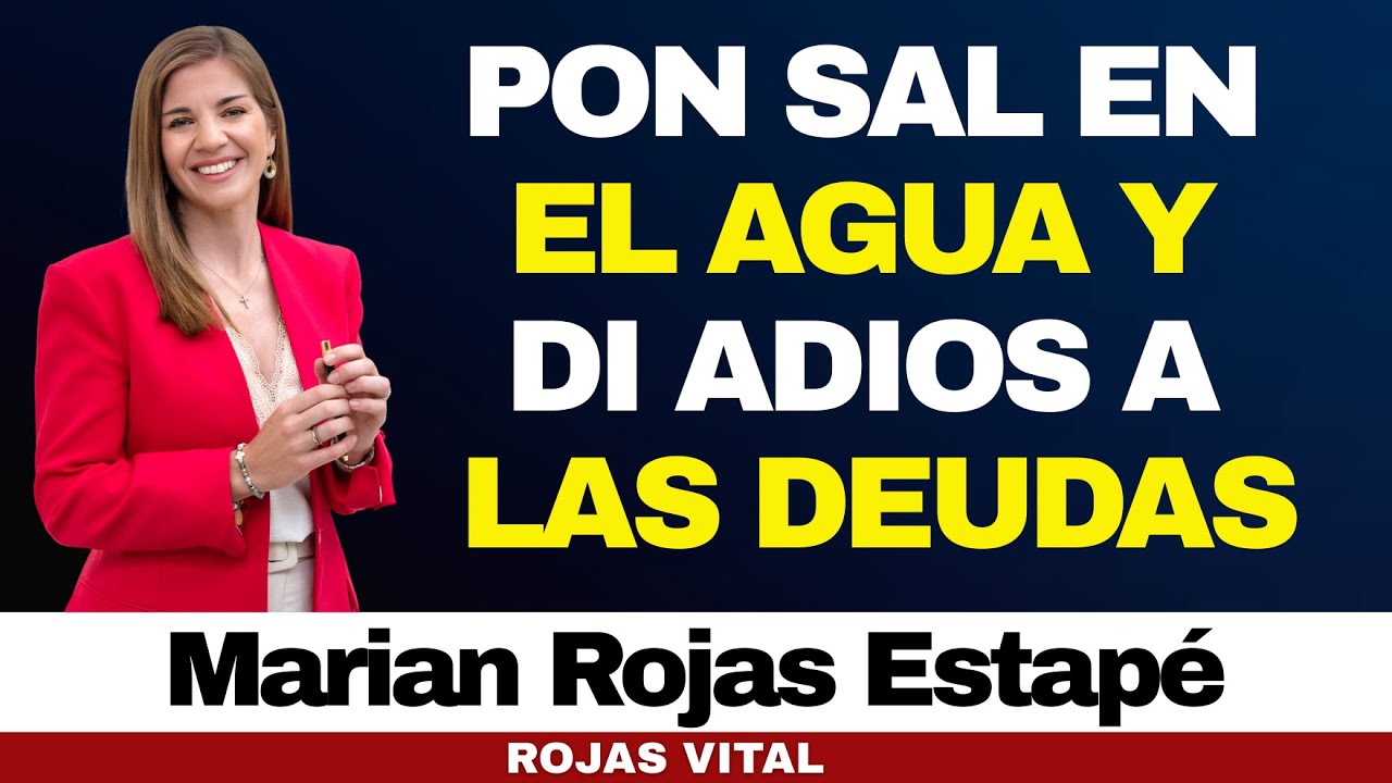 Si Yo Fuera Tú, Haría Hoy El Ritual Del Vaso De Sal para Conseguir Dinero Y Suerte | Marian Rojas