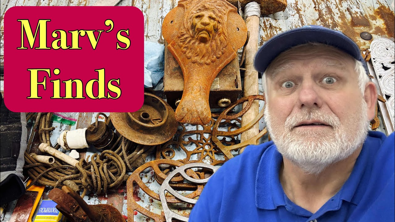 Hidden Rusty Treasures Stove Parts | Easy Way to Remove Rust From Metal | Best Way to Remove Rust