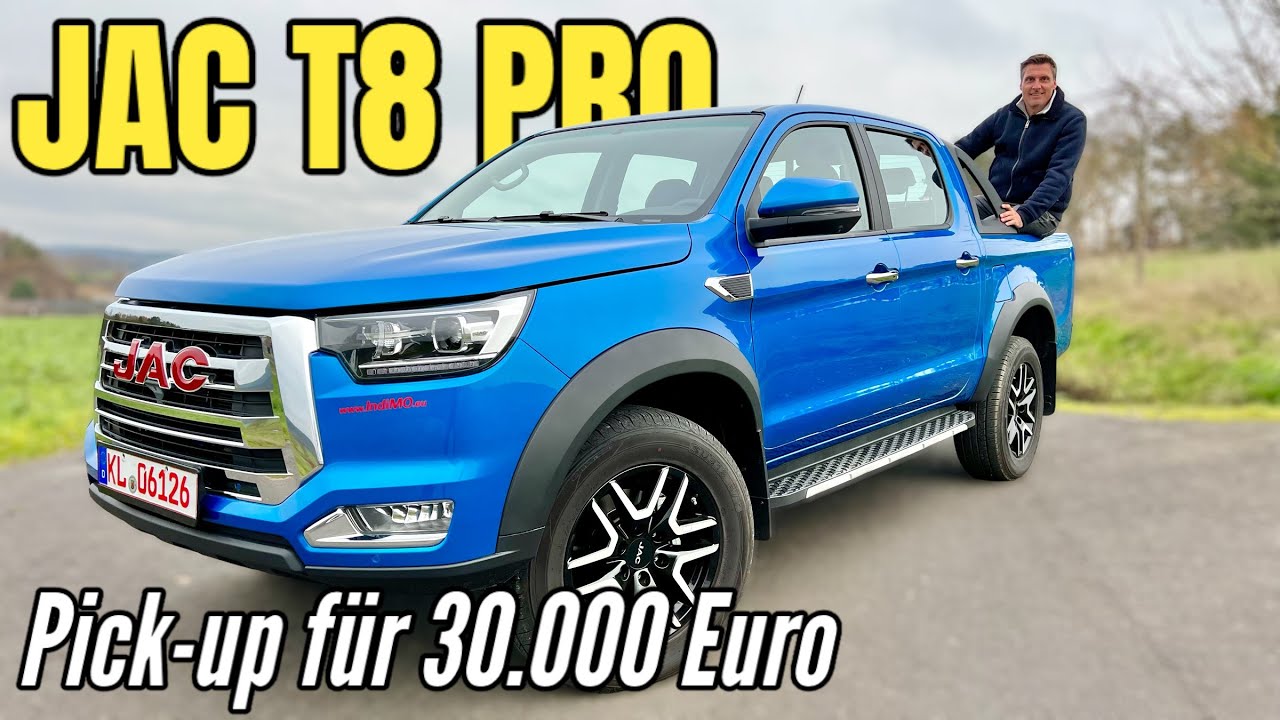 JAC T8 PRO: Pick-up aus China mit Mitsubishi-Motor. Die Alternative zu Isuzu D-Max und Co.? | Test