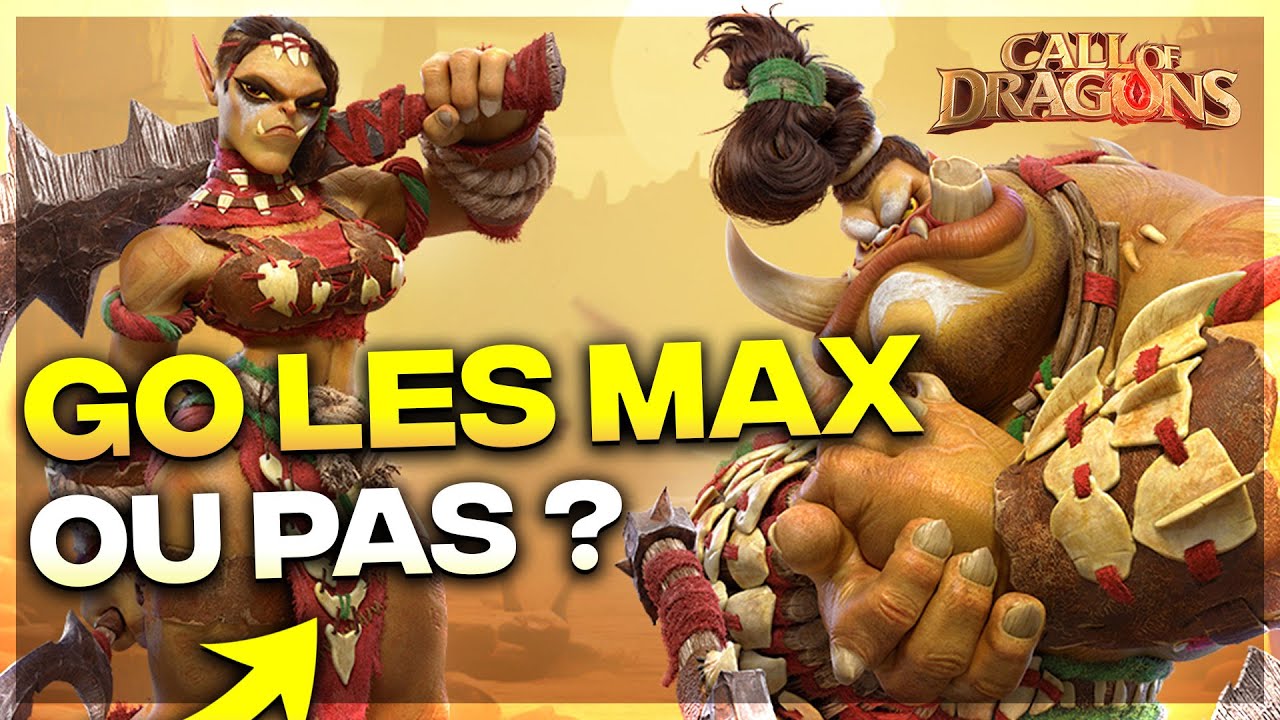 MONTER LES NOUVEAUX HEROS !? CALL OF DRAGONS FR