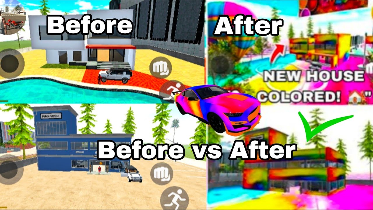 How To Change House Texture in Indian Bikes Driving 3D? | Holi Update Cheat Code Reveal! 🔥🏠