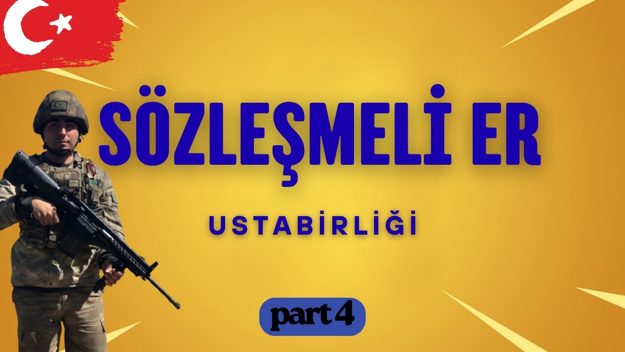 Sözleşmeli Er Usta Birliği Anılarım | Silahımı kaptırdım