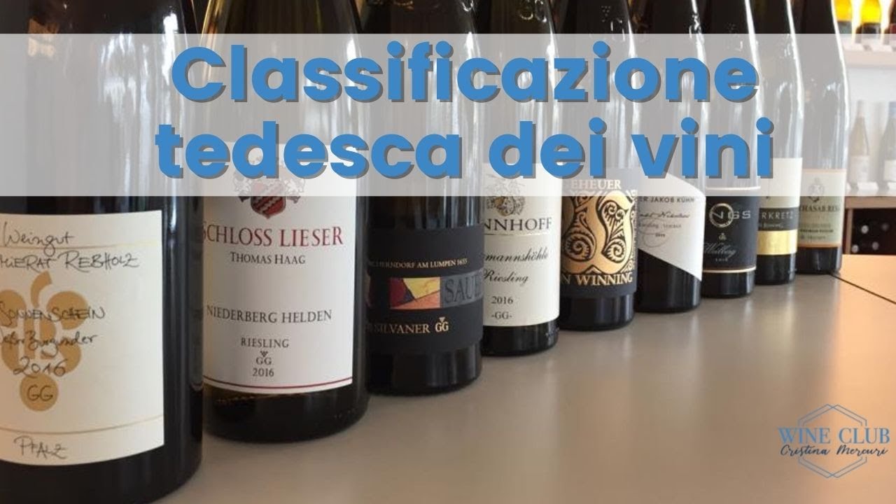Classificazione vini tedeschi