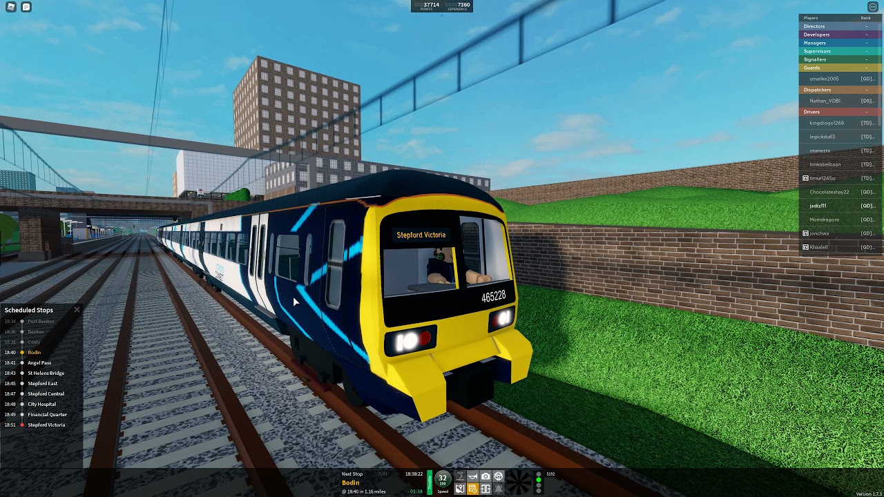 Roblox (SCR Part 27) Stepford Connect (v1.7.3) Class 465/2