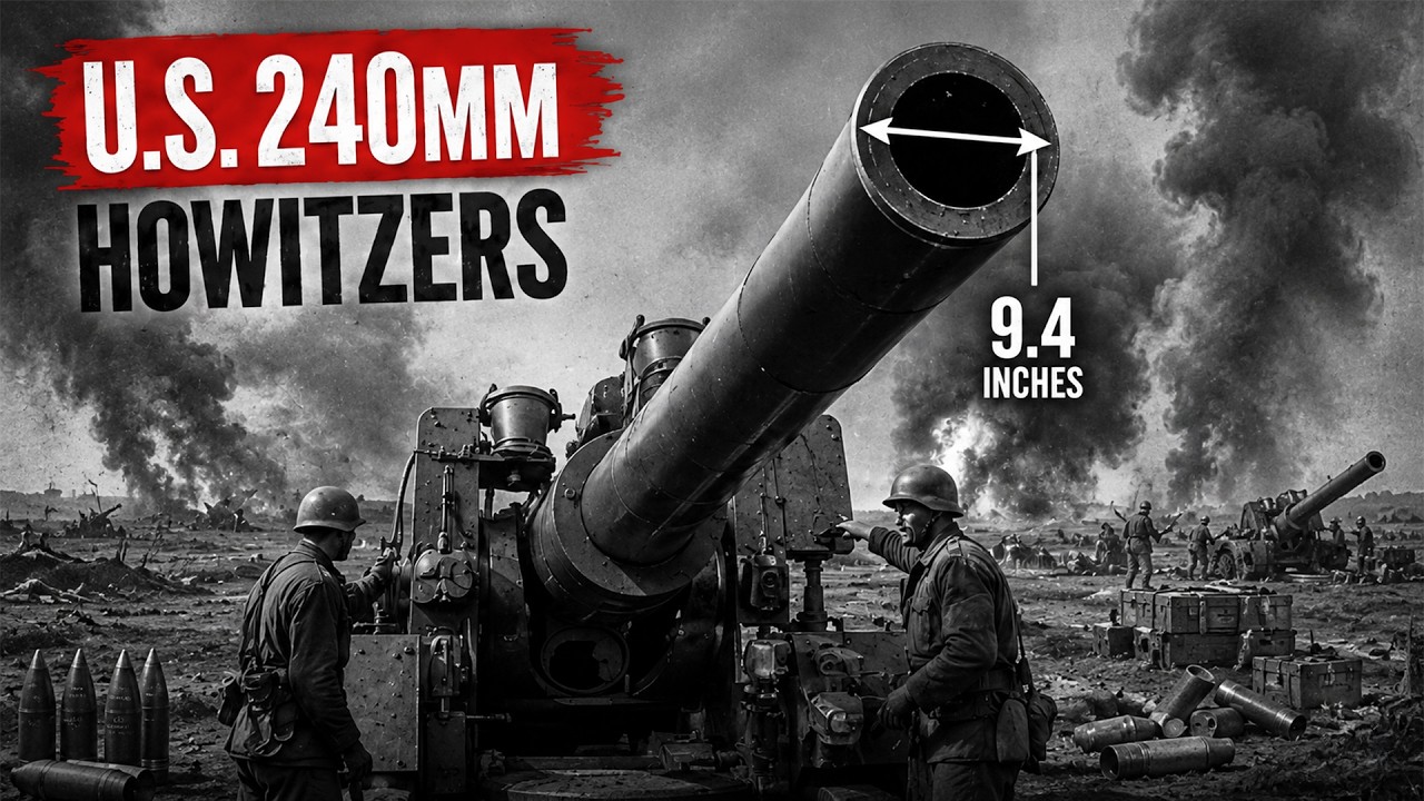 The Superweapon That Made German Soldiers Surrender in Terror &mdash; U.S. 240mm Howitzers