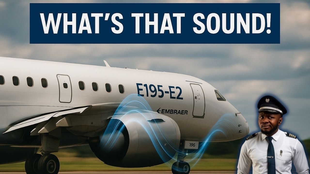 ПРИЧИНА ЗВУКА КИТА ИЛИ ВОЯ EMBRAER E195-E2.