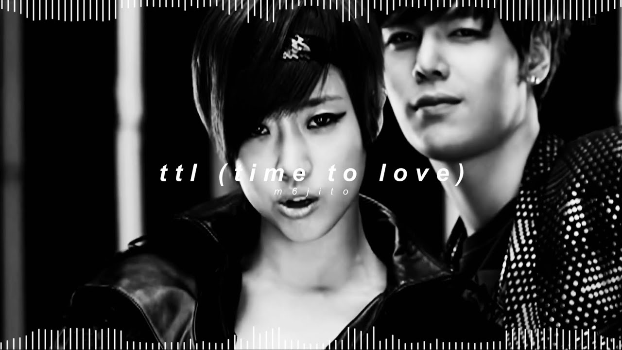 t-ara (ft. supernova) - ttl (time to love) ( 𝘀𝗹𝗼𝘄𝗲𝗱 + 𝗿𝗲𝘃𝗲𝗿𝗯 )
