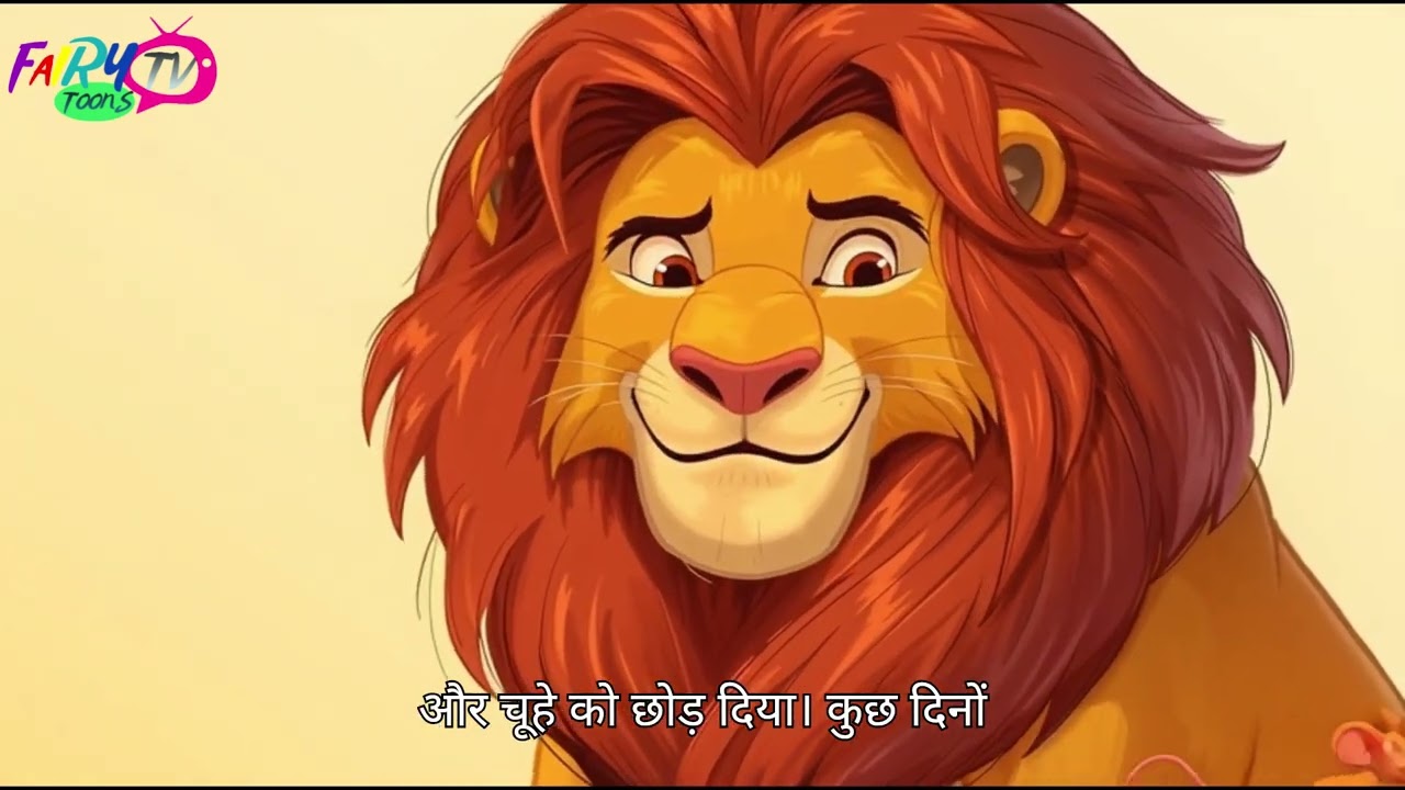 FAIRY TOONS : बच्चों की सुपरहिट कहानी 🌟 | शेर और चूहा (KID's Moral Stories)
