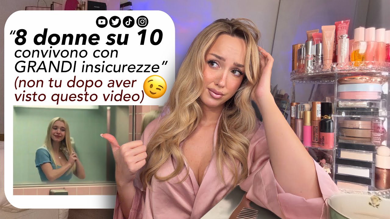 dammi 60 minuti per farti smettere di essere insicura di te per sempre. 