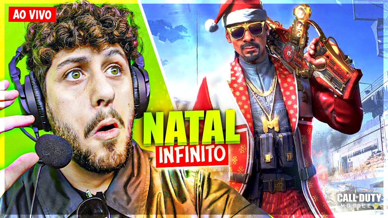 🔴AO VIVO | NATAL RIMA com TOP GLOBAL! LIVE INFINITA ESPECIAL de NATAL em BUSCA do GLOBAL🔥 (Parte 8)