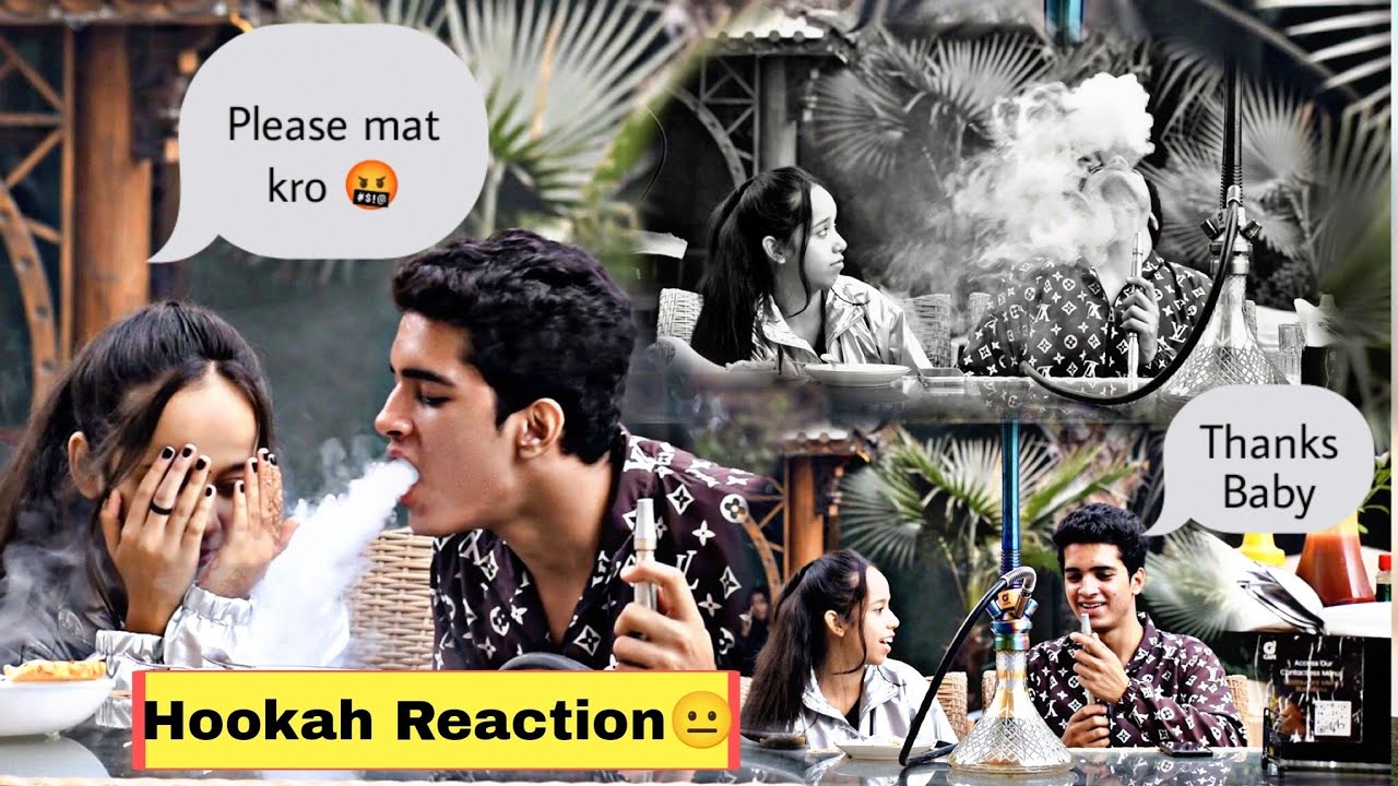 Hookah Reaction On Yash | Reaction My Boyfriend 😛 ( Gone Very Happy )  | Lover Life
