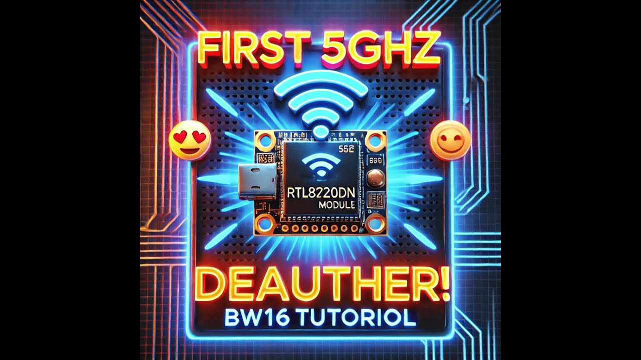 🔥 FIRST 5GHz DEAUTHER on BW16 RTL8720DN! 🚀 | Full Tutorial 🛠️