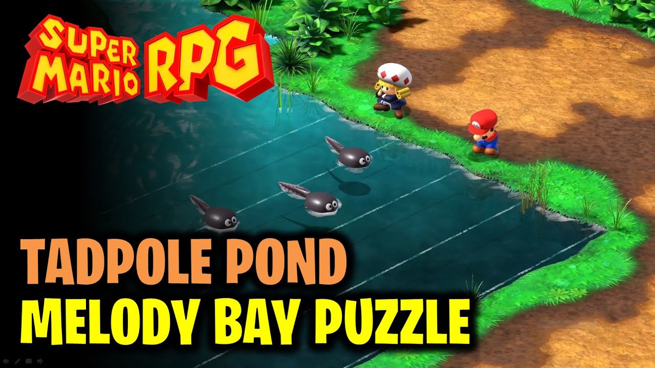 Melody Bay Toadofsky Musical Puzzle | Tadpole Pond | Super Mario RPG