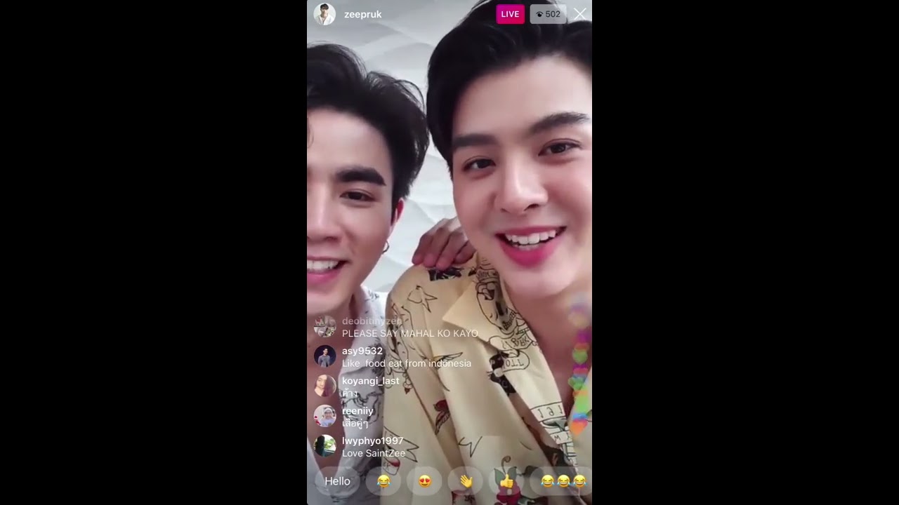 2019-12-29 เซ้นต์ ซี saint zee live ig zee_pruk
