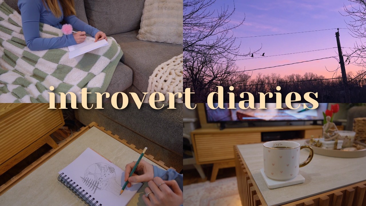 day in the life of an introvert | no friends but happy | silent vlog
