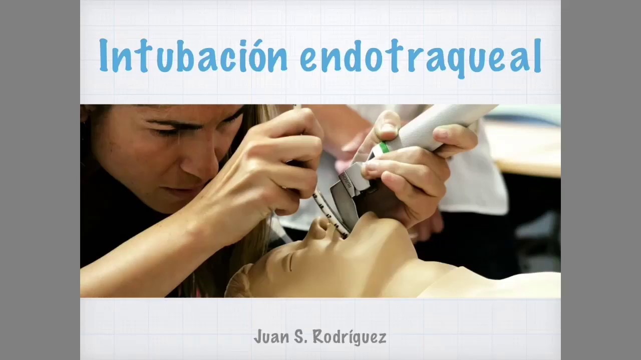 Intubación endotraqueal TEORÍA