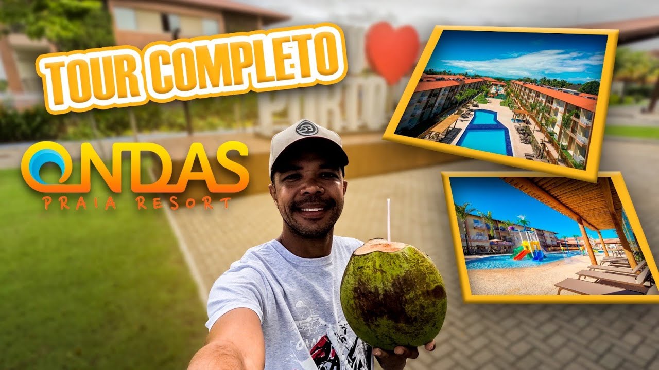 TOUR PELO ONDAS PRAIA RESORT PORTO SEGURO - BAHIA