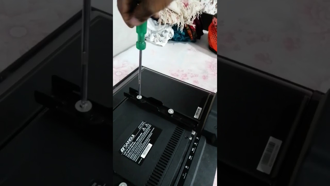 Tv stand fitting