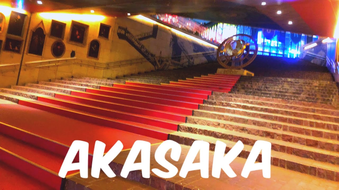 【4K】Tokyo Night Walk: From Shimbashi to Akasaka – 新橋から赤坂 夜散歩