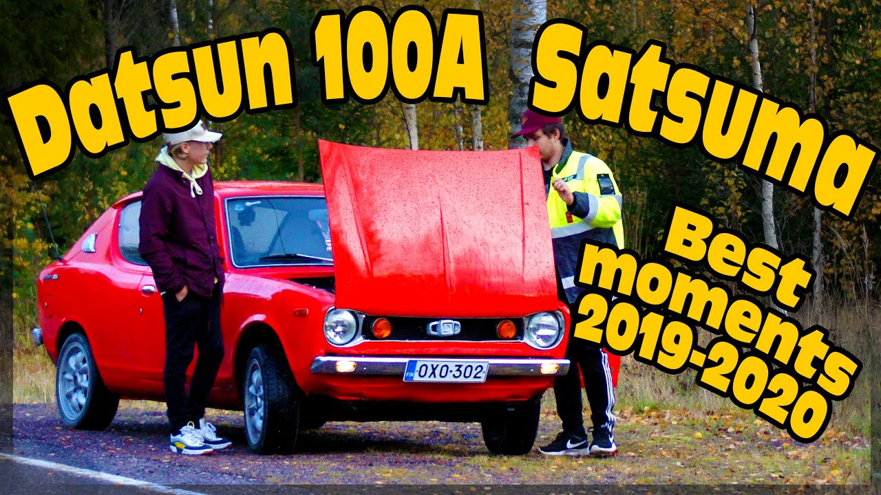 Datsun 100A Satsuma Ultimate MegaCompilation 🇫🇮