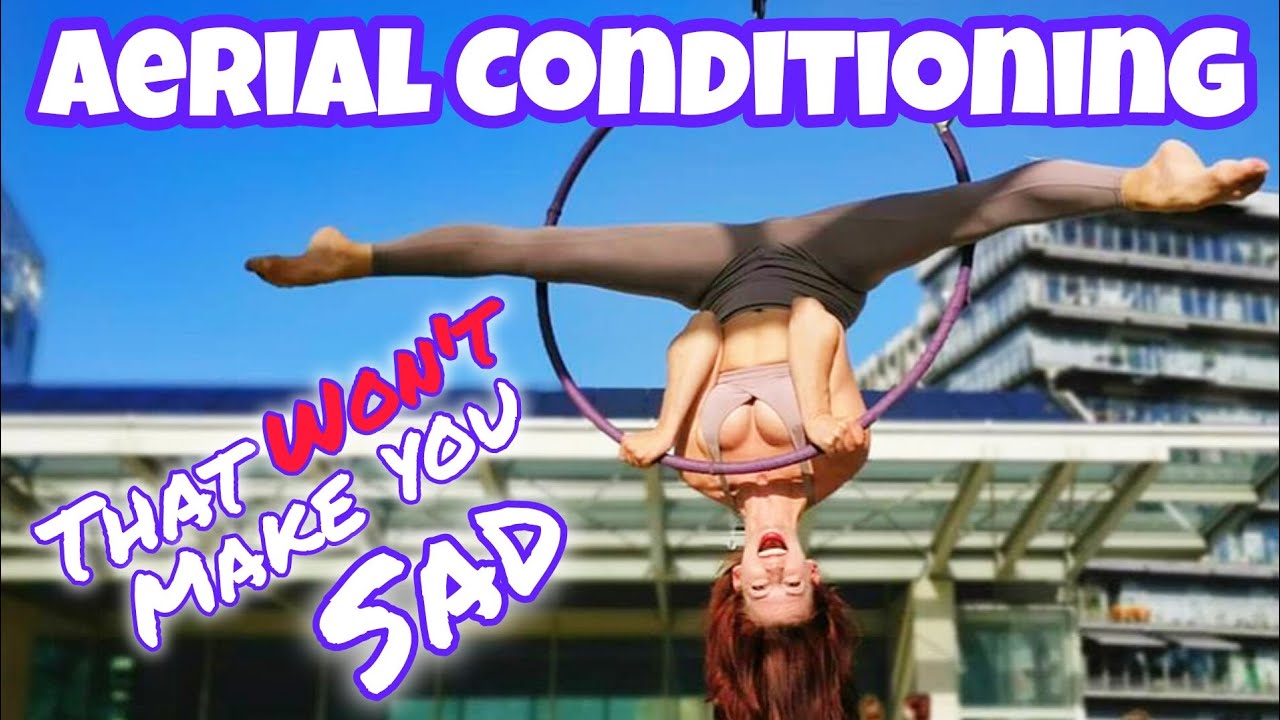 Easy Conditioning exercises for Aerial Hoop and Aerial Silks (beginner)