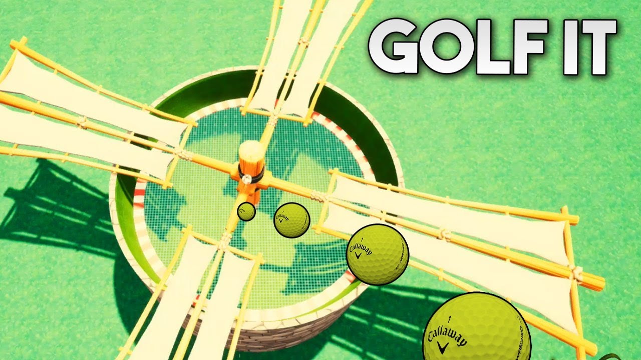 ELIGE EL CAMINO MALO Y SE ENFADA!! GOLF IT!