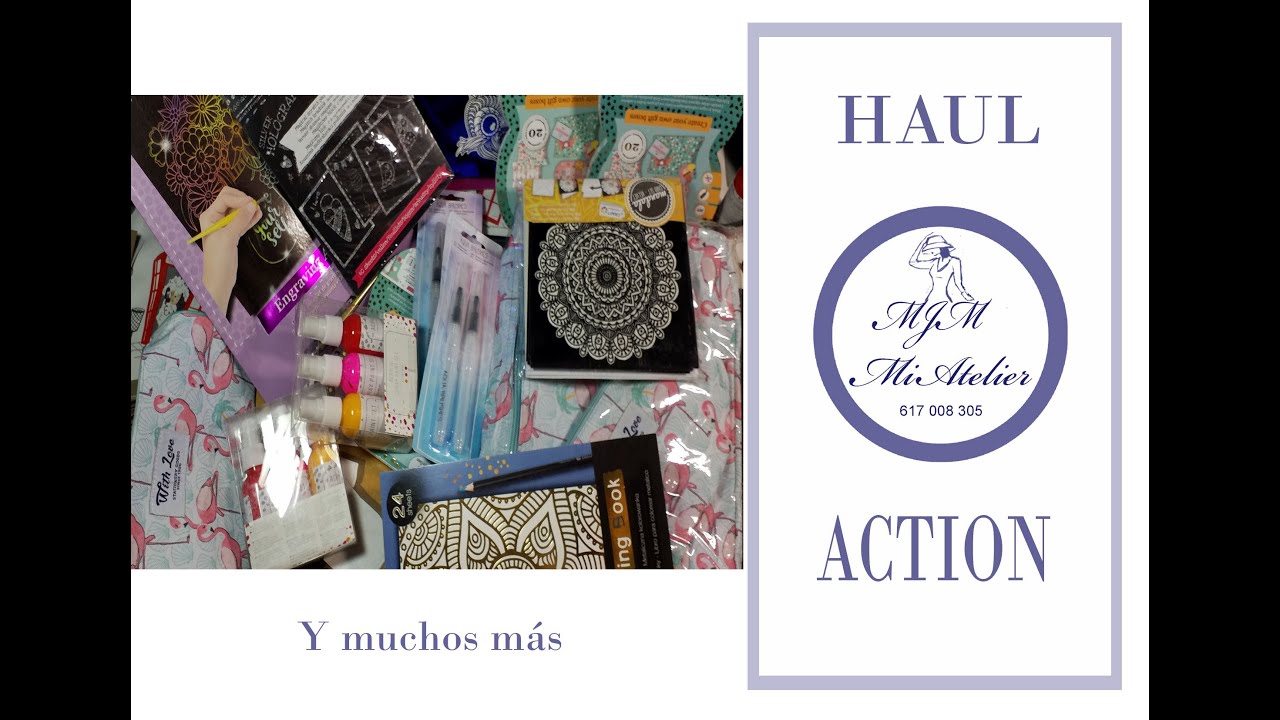 ACTION HAUL. COMPRAS PRODUCTOS MANUALIDADES. ALEMANIA. SABADELL