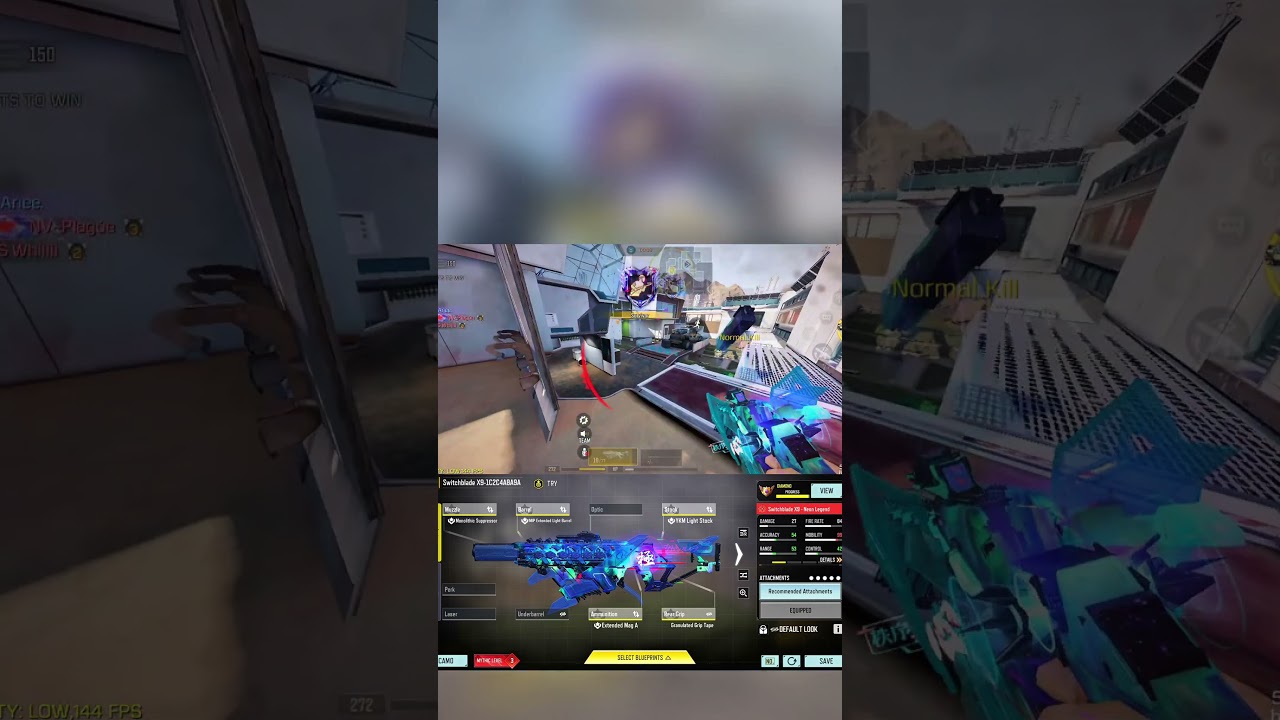 Switchblade is a Versatile SMG With a Right Attachedment 