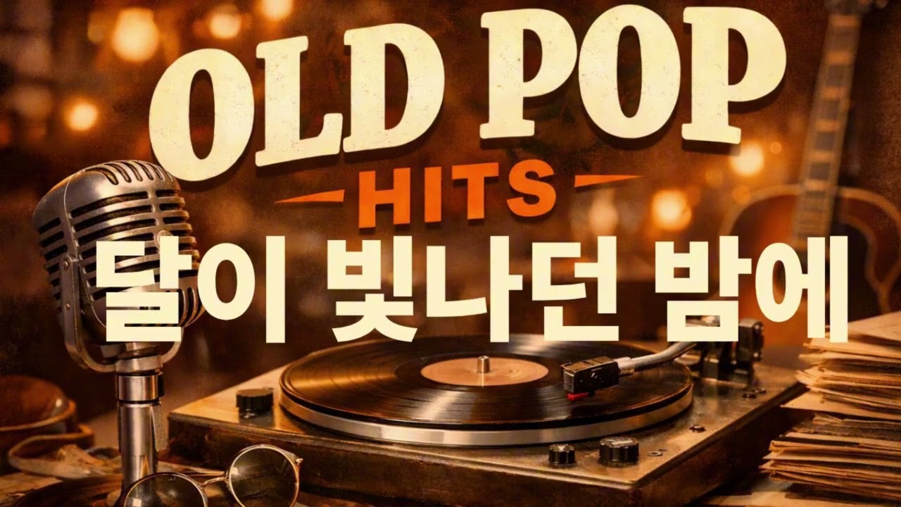 #올드팝감성 #카페음악 #힐링팝 #6070팝