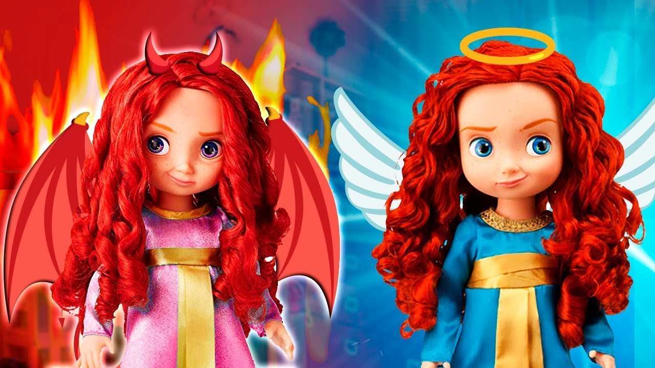 MERIDA ANGEL VS. DEVIL! Good vs bad