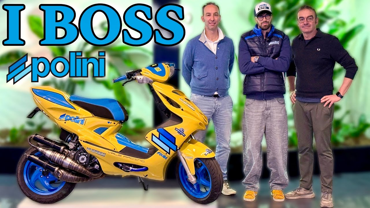 I proprietari di POLINI provano il mio BICILINDRICO 140cc