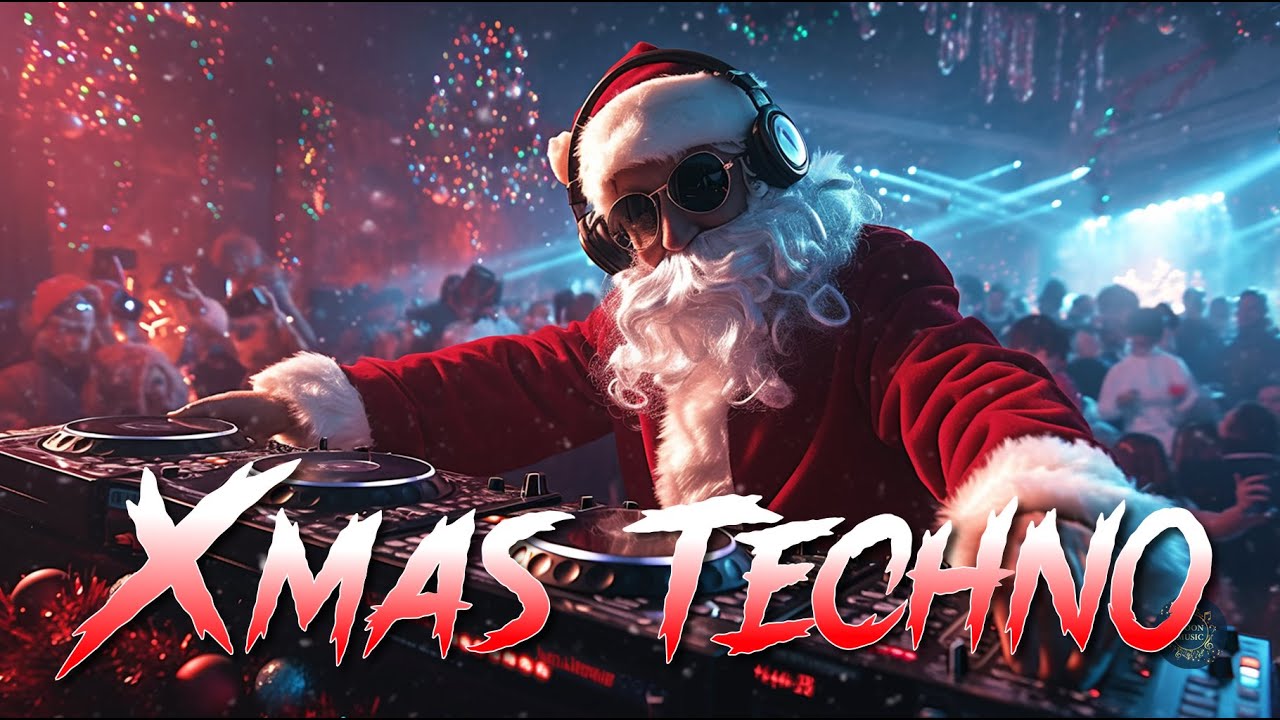 Christmas Techno Mix 2025🎅🤘Лучшие техно-ремиксы популярных рождественских песен в режиме нон-стоп🎄☃️