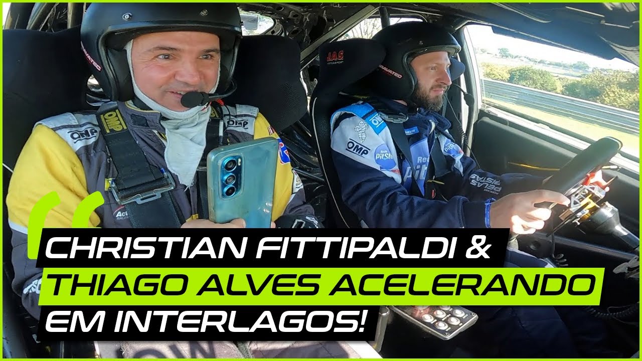 CHRISTIAN FITTIPALDI DE CARONA COM THIAGO ALVES NO VOLANTE! #pelaspistaspodcast