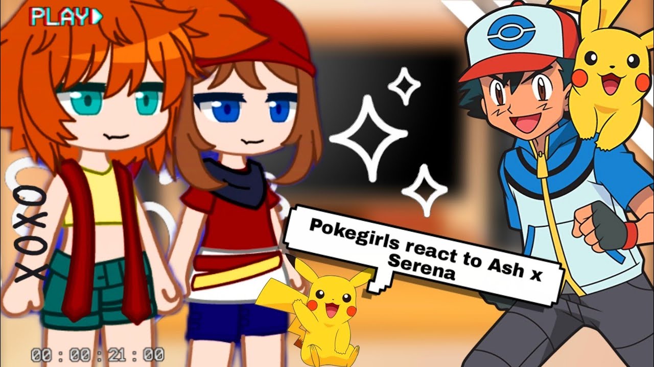 Pokegirls react to Ash x Serena part 2
